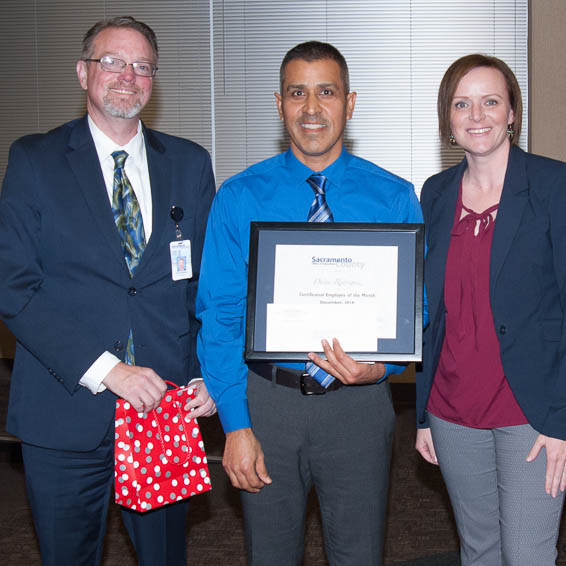 Erik Crawford, Deron Rodriguez, and Joanne Ahola