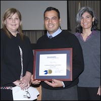 Lauren Roth, Ben Diaz, and Adriana Echandia