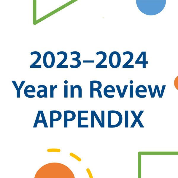 2023-24 Year in Review Appendix