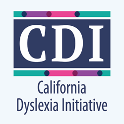 California Dyslexia Initiative (CDI) logotype