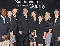Sacramento County Board of Education and David W. Gordon with Janet Anderson and Sylvia Rodriguez