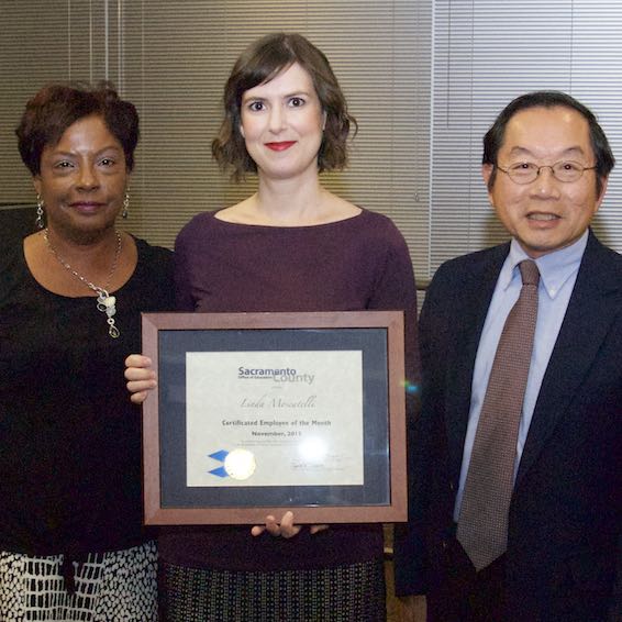 Carmen Walker, Linda Moscatelli, and Harold Fong