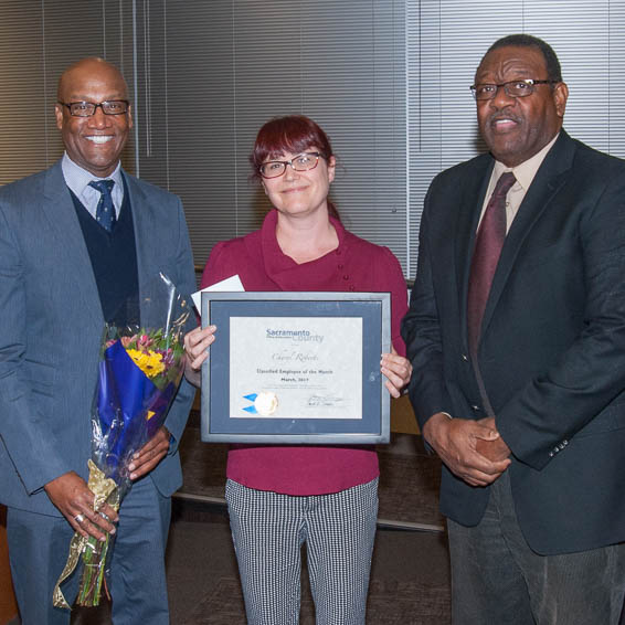 Steven Winlock, Cheryl Roberts, and Alfred Brown