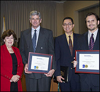 Eleanor Brown, Kevin Elkington, Jaime Calderon, and Canyon Twer