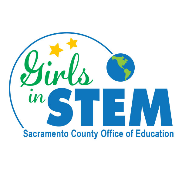 Sacramento County Office of Education Girls in STEM logotype