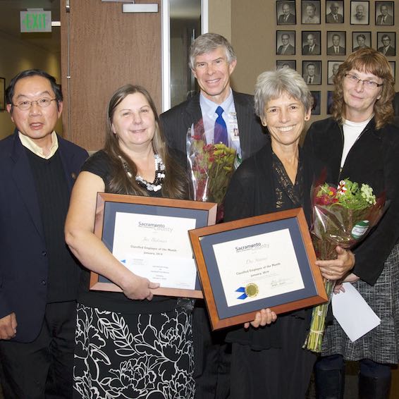 Harold Fong, Jan Bateman, Greg Geeting, Dee Stayner, and Sharon Holstege