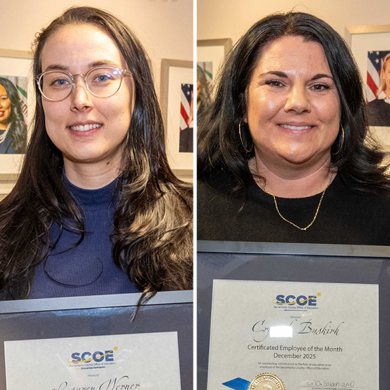 Lauren Werner and Crystal Buskirk