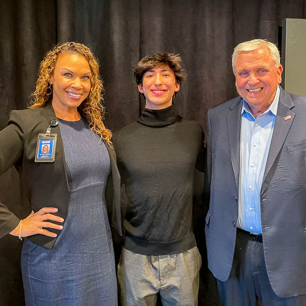Alicia Williams, Kyle Santoro, and Dave Gordon