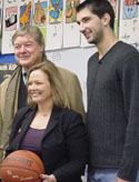 Peja posing with Sorensen