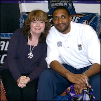 Cheryl Fox Dultz and Shareef Abdur-Rahim