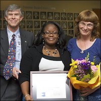 Greg Geeting, Daphanee Manker, and Sharon Holstage