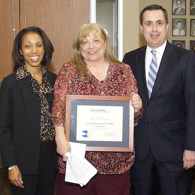 Natalie Woods Andrews, Maribeth Krueger, and Brian Rivas