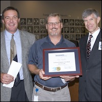 Tim Taylor, Terry Moylan, and Greg Geeting